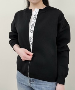 英字ジップブルゾン