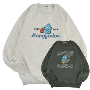 Hangyodon Sweatshirt Ladies fashion Sanrio Characters Printed Men's