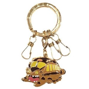 スタジオジブリ　となりのトトロ メタルキーリング　ネコバスA　キーホルダー