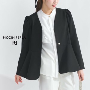 夹克 珍珠扣 荷叶边 春夏