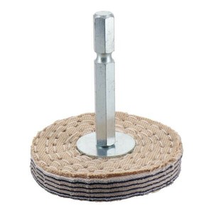 H&H　六角軸軸付　金属研磨用バフ　HNU6-50　332301