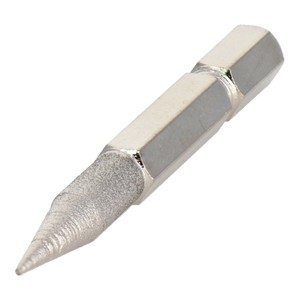 H&H　六角軸ダイヤモンドロータリーバー　6.35mm　CI-0625　000745