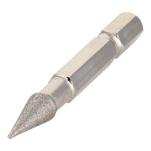 H&H　六角軸ダイヤモンドロータリーバー　6.35mm　MI-0715　000746