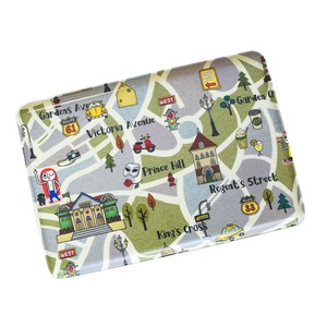 Tray Fabric Green 30cm