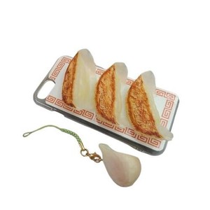 日本職人が作る  食品サンプル iPhone7ケース/アイフォンケース　ぎょうざ　ストラップ付き　IP-706