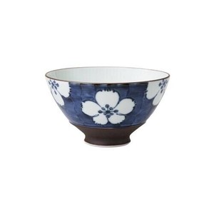 西海陶器 ハルヒ碗 濃花 青 大 20794