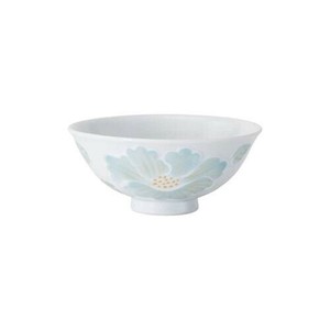 西海陶器 釉花 茶碗 水色
