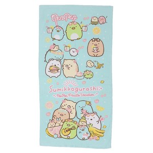 【バスタオル】すみっコぐらし プリントビッグタオル ぺんぺんフルーツ