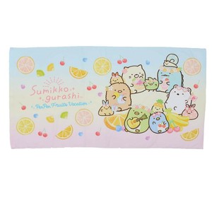 【バスタオル】すみっコぐらし プリントビッグタオル フルーツバケーション