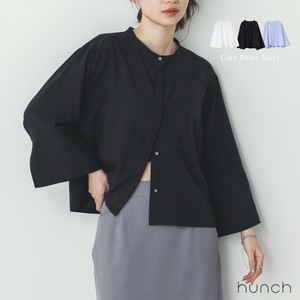 スパンローン気流染め カフスポイントシャツ 2025新作 S/S