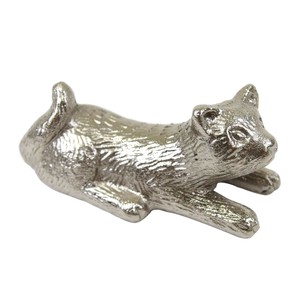シャビーシック キャット カトラリースタンドC シルバー KI010412