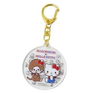 【キーホルダー】モンチッチ×ハローキティ アクリルキーホルダー 集合