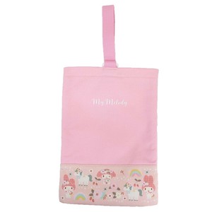 【シューズバッグ】マイメロディ シンプルシューズケース ピンク