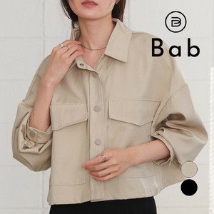 【SALE】 再入荷：BIGポケットジャケット◇ポイントのビックポケットとコンパクトな丈感