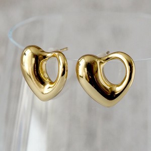 Pierced Earringss Stainless Steel Organic