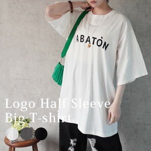 半袖ビッグロゴTシャツ ビッグT トップス カットソー 半袖 2025春夏新作【即納】