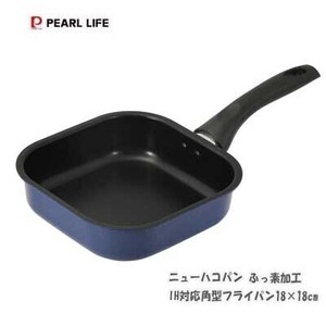 Frying Pan IH Compatible PEARL METAL 18 x 18cm