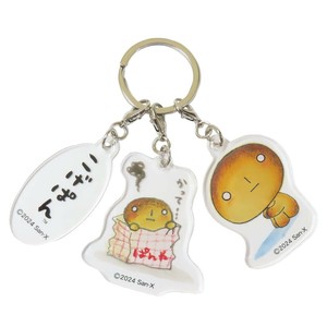 【キーホルダー】こげぱん 3連アクリルキーホルダー