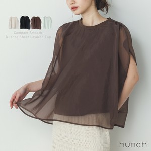 T-shirt Spring/Summer Smooth Layered Tops Compact [2025 NEW]