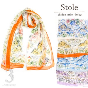 Stole Floral Pattern S/S