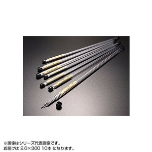 ピアノ線　塩ビ管入り　2.0×300　(10本入り)