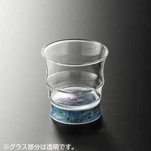 有田浪漫 ロックグラス 鉄仙唐草 INT-103-6-3
