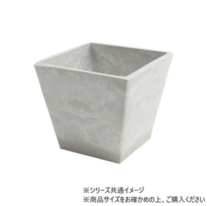 SKスクエアポット 20xH18 ミルキー・3d00021ML