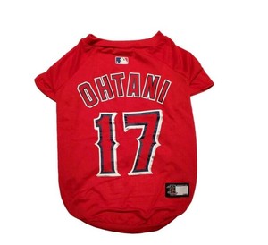 MLB(エムエルビー) MLBの公式 大谷翔平選手モデル レッド 犬　SO-4014-LG