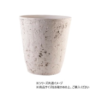 FR円錐ポットホワイトストーンM φ35xH37　3a00090