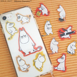 Planner Stickers Moomin Knickknacks Flake sticker Stationery Face