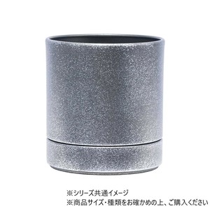 MC円柱メタルecoポット皿付 鉄はエコ SLB 3.5　3200027SLB