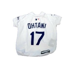 ドジャース 大谷Tシャツ　ホワイト S SHO-4014W-SM