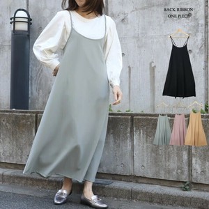 Casual Dress Back Ribbon Dress