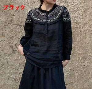 Button Shirt/Blouse Ladies fashion