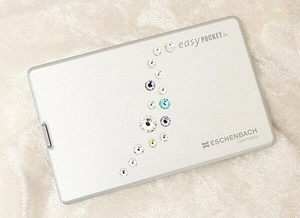エッシェンバッハ　イージーポケット　LEDライト付手持ちルーペ　3倍　ミルキーウェイ・1521-11S02