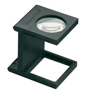 エッシェンバッハ　リネンテスター　precision plastic linen testers　28mmφ(5倍)　1270