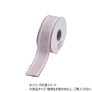 ワイヤーリボン　GILTTER DORI TRIM DUPION RIBBON PK 3.8cm　9600090PK