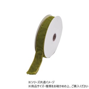 ワイヤーリボン　ビスコースベルベットリボン COTTON EDGING OL 3.8cm　9600088OL