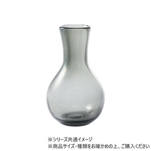DGガラスアクビーφ10xH16.5 グレイ　2C00046GY