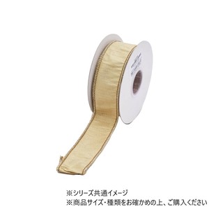ワイヤーリボン　DUPION DBL FUSED DUPION RIBBON PT 3.8cm　9600086