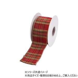 ワイヤーリボン　DUPION METALLIC THREAD RIBBON RGL 6.3cm　9600078