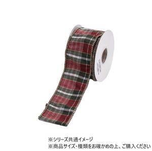 ワイヤーリボン　DUPION METALLIC THREAD RIBBON RGR 6.3cm　9600075