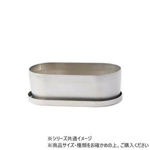ステンレス中子オーバル12.4x6.2x4.2(蓋有・穴有)　5510006
