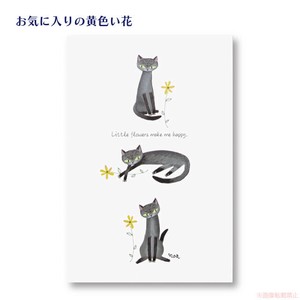 ポストカード（お気に入りの黄色い花）