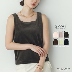 Tank Spring/Summer Square Velour [2025 NEW]