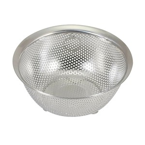 リバティーコーポレーション ステンレス製 パンチングザル 15cm 足付 LD-386 Style Kitchenware