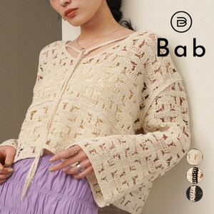 Sweater/Knitwear Crochet Front/Rear 2-way [2025 NEW]
