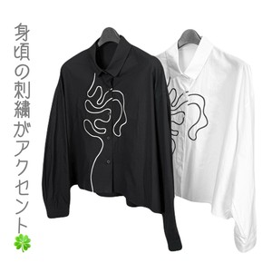 衬衫 刺绣 衬衫