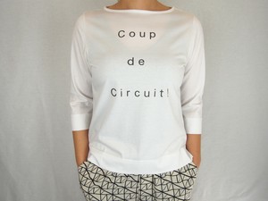 T-shirt Boat Neck Silicon [S/S NEW]