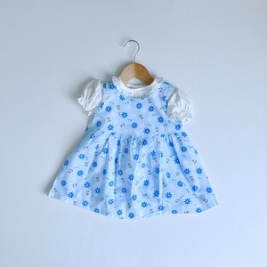 Kids' Casual Dress Floral Pattern 90 ~ 95cm Made in Japan